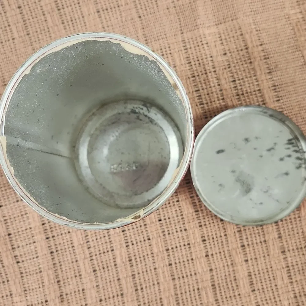 Vintage Calumet Baking Powder Tin Red and Blue